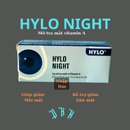 Mỡ tra mắt Hylo Night- giúp giảm khô mắt mỏi mắt-Nhập khẩu Đức-Tuýp 5g