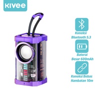 KIVEE Speaker Bluetooth Super Bass Mic Speker Wireless Aktif Karaoke Music Power Amplifier Perangkat Audio