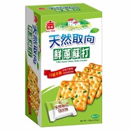 【義美】天然取向蘇打餅乾(鮮蔥)120gx12盒