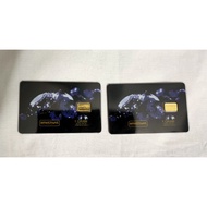 COMBO 1 gram Gold Bar (Amethyst) x 2 pcs . 24K 999.9 (SLOT)