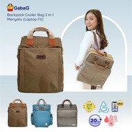 GabaG Breast Milk Bag – Backpack Cooler Bag 2 in 1 (Laptop Fit) | Lunch Bag | BABY BAG