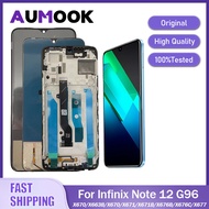 AMOLED For Infinix Note 11 X663 Note 12 G96 X670 X663B 12 Pro 5G X671B LCD Display Touch Screen Digi