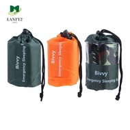 ALANFY Emergency Sleeping Bag Outdoor Bivvy Lightweight Outdoor Emergency Blanket Hiking Tool Therma