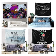 Kain Hiasan Dinding FJSins Flamingo untuk Bilik Perempuan, Hiasan Dinding Bilik Tidur, Hiasan Dindin