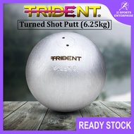Trident Turned Shot Put Lontar Peluru (6.25kg) Trident Turned Shot Putt Steel Ball Bola Besi Sukan