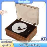 E7G-Retro CD Player Rechargeable Support CD BT USB 3.5mm AUX Portable CD Player -Compatible 5.0 Home