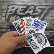 RIDER DAN RUNNER STICKER / STICKER RUNNER / STICKER RIDER (PART 4 OF 4)