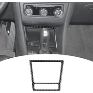 Bilisin Compatible with VW Golf MK6 Ashtray Frame Panel Cover Sticker Carbon Fiber Interior Accessor