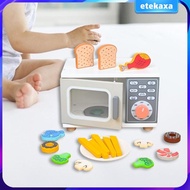 [Etekaxa] Children's Microwave Oven Toys, Children's Valentine's Day Gifts for Children,