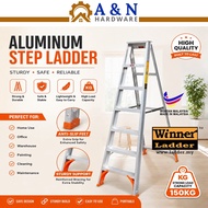 Winner Brand  9Step Heavy Duty Aluminium Single Sided Step Ladder House Domestic Tangga Lipat