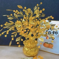 新款大富大贵发财树手工串珠编织品DIY串珠发财树材料包装饰品摆Dafu Dagui Fortune Tree Handmade Beaded Woven Fabric Dsgr127sg2025121