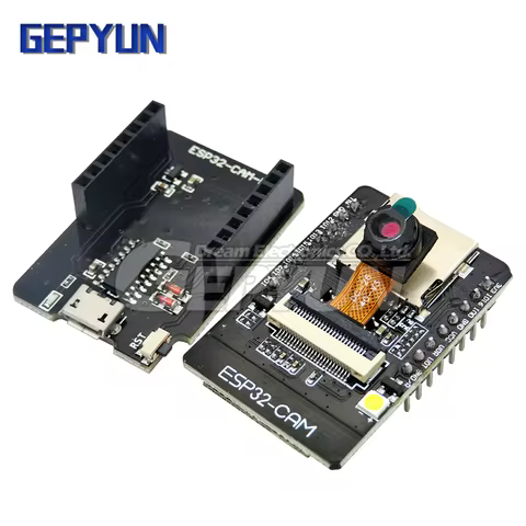 ESP32-CAM-MB WIFI ESP32 CAM Bluetooth Development Board with OV2640 Camera MICRO USB to Serial Port 