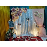 Dekorasi Lamaran / Dekorasi Akad Nikah / Backdrop Lamaran / Dekorasi