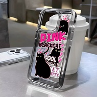 Black Cat Phone Case OPPO Reno 4F Reno5/Reno5 5G Reno 10 Pro+ 5G
