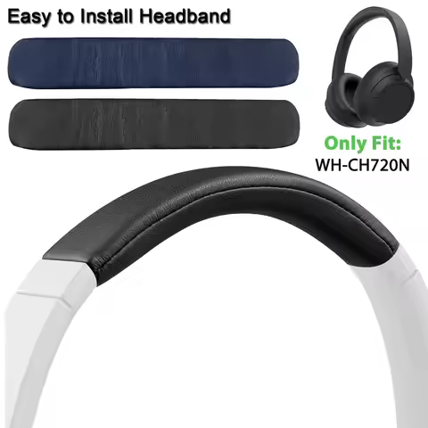 CH720 Easy Install Headband for Sony WH-CH720N WHCH720N Headphone Replacement Headband Cushion Cover