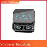 Bluetooth Earphone M10 Wireless Earbuds 9D Stereo Bass Earbud Game Headphone Fon Telinga Bluetooth