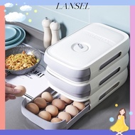 LA Egg Trays, Large Capacity Drawer Type Egg Storage Box, Space Saving Earthquake-proof Anti-fall Fo