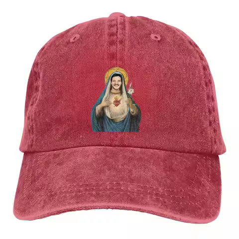 Sacred Heart Baseball Cap Men Hats Women Visor Protection Snapback Pedro Pascal American Actors Caps