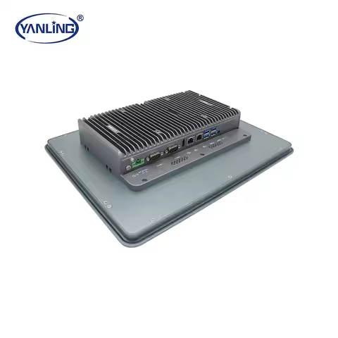 Yanling 15inch I7 Touch Screen Pc Win Dows Linux Supported 6com 2lan Panel Pc