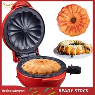 [Redpowderyan] Mini Cake Maker   Double-Sided Heating Portable Bundts Cake Maker  Electric Cupcake M