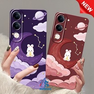 [SHARK CASE] Softcase VIVO Y04 4G 2025 / Y29S 4G 2025 Latest Cute Bunny Motif - Vivo Casing - Vivo C