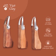 Set of Pottery Tools, Pottery Tools, Ceramic Carving Tools, Pottery Making at Home