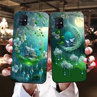 Samsung m51 case with super beautiful wind chime house print