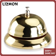 LIZMON Call Bell, Gold Bell Ringers, Hotel Service Service Desk Bell