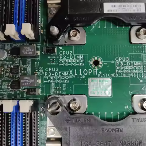 2nd Gen Xeon Scalable Processors And Xeon Scalable Processors Quad Socket X11QPH+ LGA-3647