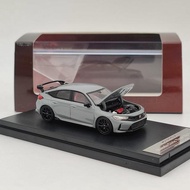 HONDA CIVIC TYPE-R FL5 GREY DIECAST HELIX MOTORCYCLE SCALE 64