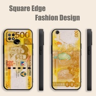 Case For infinix Hot 9 Pro Note 10 11 12 Smart 6 7 8 Soft Print money Pesos Set five peso 500 coin R