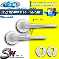 ST GUCHI SGLHR-6863 HOLLOW MORTISE LEVER HANDLE STAINLESS STEEL SUS304 SGLHR6863