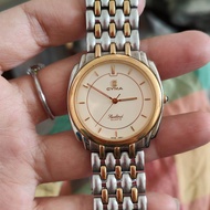 นาฬิกา swiss  Cyma  สองกษัตริย์  เรียบหรู ระบบ quartz สายยาว 18 cm