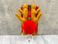 汽車用 聖誕節 鹿角裝飾 聖誕裝飾 車頭鹿角 汽車鹿角 淺啡色