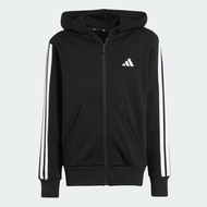 adidas Lifestyle Essentials Full-Zip Hoodie Kids Unisex Black JD6494