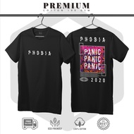 PHOBIA TSHIRT 100% COTTON / 190 GSM