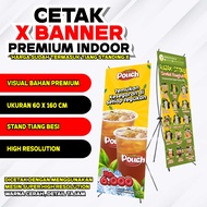 X BANNER PREMIUM INDOOR / SALES BANNER / PROMOTIONAL BANNER / COURT BANNER / AGENCY BANNER / SHOP BA
