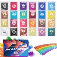 Mica Powder Pearlescent Powder Pigment For Epoxy Resin Candle DIY Craft