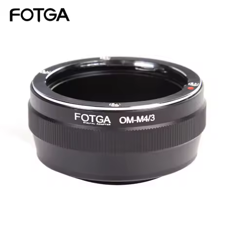 FOTGA Adapter For Olympus OM Lens to M4/3 Camera Panasonic GF7 Olympus E-M10III Lens Adapters Alumin