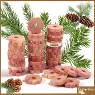 100Pcs Aromatic Scent Cedar Ring Set for Clothes Storage Floral Shape Cedar Block SHOPSKC0578