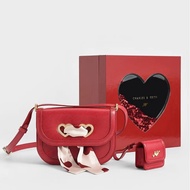 CK Sb C11113 825ck Satin Scarf Bag & AirPods Pouch