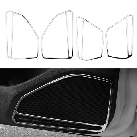 Car Door Speaker Audio Sticker for Volkswagen Golf 7 MK7 7.5 MK7.5 2013 - 2019 4Pcs Loudspeaker Soun