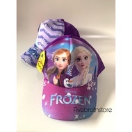 Girls' frozen elsa Anna hat, full of sublime motifs, viral frozen elsa and ana characters