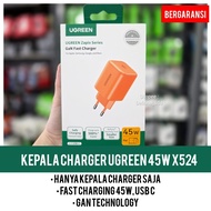 Ugreen 45W X524 Charger Head Official 1 Year Warranty 45W Ugreen Charger Head Type C 45W Ugreen Char