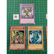YUGIOH Japanese LVP3-JP034 EEN EE3 E-HERO野生旋風 Evil HERO Wild Cyclone 1SET (N) NEAR MINT97%