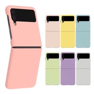 Korea Hard {Galaxy Z Flip4/Z Flip3/Z Flip}Phone Case Cover slim fit Hard Phone Case Pastel VIVID