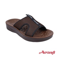 Aerosoft (แอโร่ซอฟ) รองเท้าแตะผู้ชาย แบบสวม เพื่อสุขภาพ รุ่น SM3031  แถมฟรี รุ่น SN9310 (คละสี คละไซ