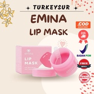 HITAM Emina Lip Mask Emina Lip Sleeping Mask Lipmask Lip Mask For Black Lip Moisturizing Lip Shea Bu