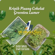 Kripik Pisang Cokelat Greentea Lumer (Box)