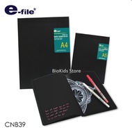 E-file black sugar book A4/A5 CNB39 I Paper Notebook 120 Grams 40 Sheets